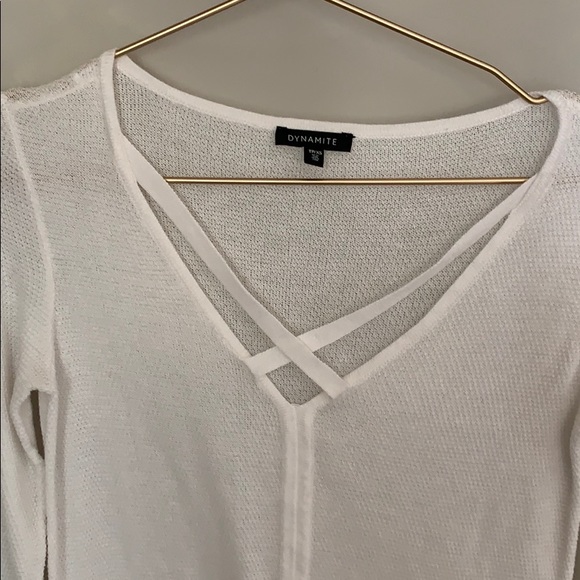 Criss Cross Sweater - Picture 2 of 4